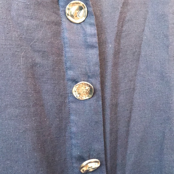 Melanie Lyne linen blend top, size 6 - Picture 3 of 7